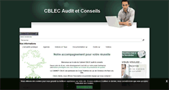 Desktop Screenshot of cblec.fr